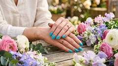 Nehty v odstínech bobulí a modré – hit jara 2026: Jak nosit tento nový trend