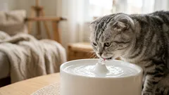 Fontánka na vodu pro kočky: luxusní nebo praktická volba